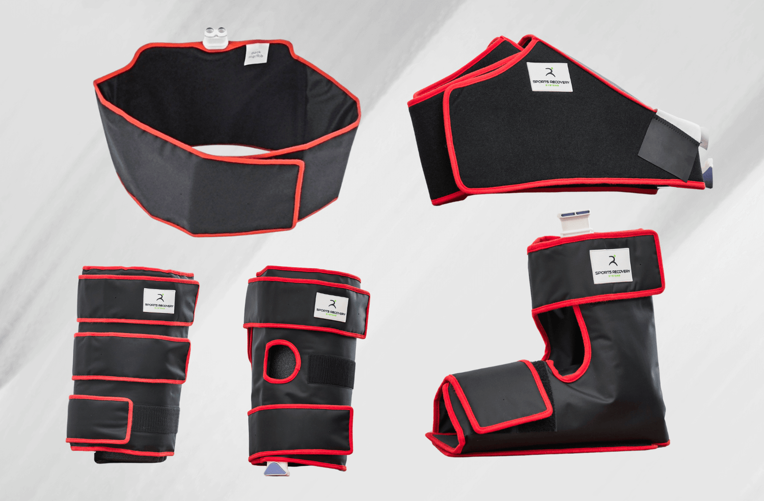 Replay Home ice compression wraps collection for knee, shoulder, ankle and hip recovery